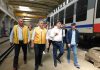 Marius Ostaficiuc: ”Alianța pentru Unirea Românilor pune preț pe marile investiții. Pașcaniul a fost unul dintre cei mai importanți poli industriali și trebuie să fie revigorat” Vasile Pușcasu, Marius Ostaficiuc, George Simion-AUR la Pașcani