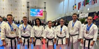 Karatiștii ieșeni au umplut podiumul la campionatul mondial din Portugalia