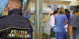 Viitor pensionar ‘’special’’. Polițist către două doctorițe: ‘’Vă bat până vă omor’’ medici in spital si un politist de penitenciar