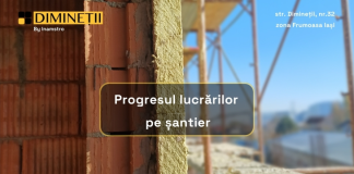 Progresul lucrărilor pe șantier la Dimineții By Inamstro: Lucrările de fațadă în plină desfășurare Inamstro-stadiul lucrarilor-