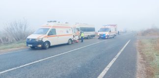 Video! Accident! Un microbuz plin cu elevi s-a izbit de o mașină. Planul roșu de intervenție accident microbuz scola Ciortești