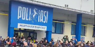 Video! Zeci de copii fotbaliști din Iași umiliți de seniorii de la Poli. Au fugit pe ușa din dos