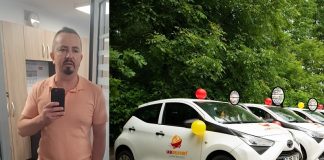 Cunoscută firmă de livrări din Iași distrusă de abuzul unui executor. Ziarist ostatic în biroul lui Florea executor Mihai Florea și flota Iași Delivery