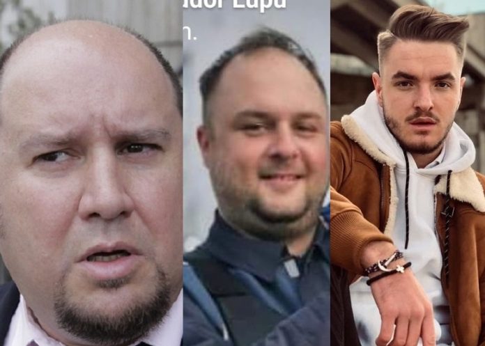 Daniel Horodniceanu si politistii Tudor Lupu si David Petru