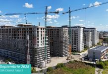 Prime Kapital a finalizat lucrările structurale la Faza 3 Silk District și se apropie de 1.000 de apartamente vândute