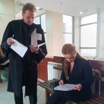 avocatul Codrin Stupariu și femeia bătută