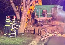 Video! Accident grav la Războieni, un mort două autocamioane făcute zob