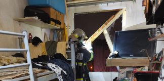 Galerie foto! Imagini de groază. Explozie într-un apartament din cartierul Alexandru cel Bun apartament butelie explodata