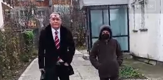 avocatul Cristian Sîrbu și Constantin Hanț la DNA Iași