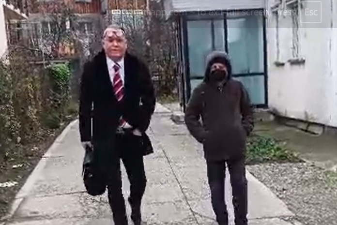 avocatul Cristian Sîrbu și Constantin Hanț la DNA Iași3 avocatul Cristian Sîrbu și Constantin Hanț la DNA Iași