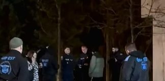 Video! Scandal uriaș în miez de noapte la vilele milionarilor din Copou. Poliția a venit cu mascații politia si Dobrea-ordin de protecție