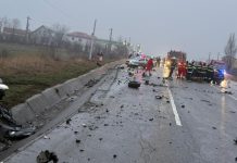 Video! Un mort și cinci răniți într-un accident în localitatea Traian accident Traian-Săbăoani