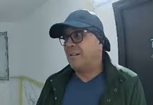 Imagini șocante! Fiul unui politician ieșean terorizează un cartier exclusivist din București. ‘’A urinat pe ușă’’ Cristian Dobre urinează pe ușa vecinului