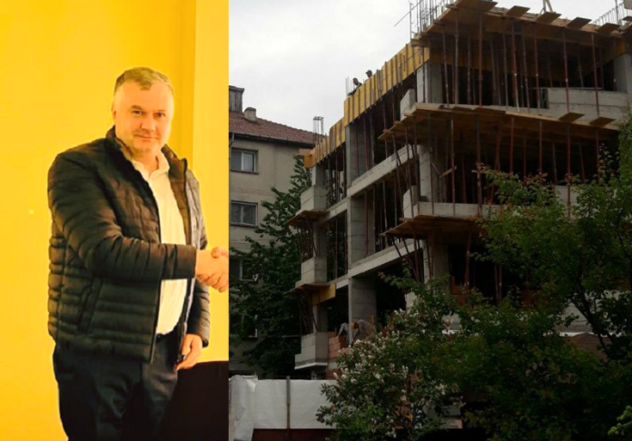 Marcel Birsan și cladire Cornell's Floor