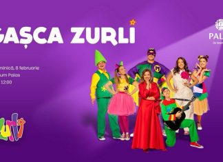 Spectacol gratuit susținut de Gașca Zurli, la Palas Iași, în acest weekend