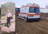 Video! Un pacient cu probleme cardiovasculare a murit așteptând ambulanța, care a rămas împotmolită în nămol: „Era încă cald când s-a sunat la 112”