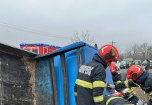 Video! Accident cu trei victime în Popricani. O persoană este încarcerată