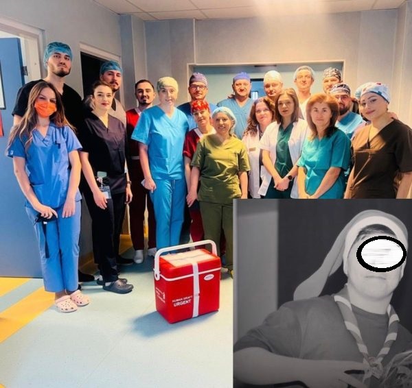 echipa medicala de la Parhon și donatorul