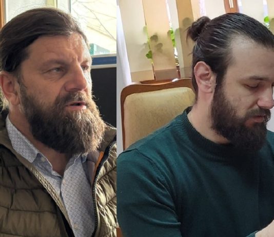 Triunghi amoros exploziv. Un preot este acuzat că are o relație cu soția unui enoriaș, om de afaceri Florin Cătălin Panciuc și preotul Andrei Afrăsiloaie