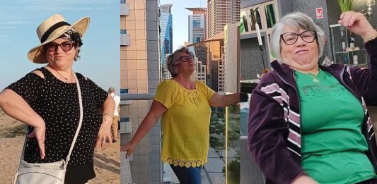 Silvia Diaconu dansează, în Dubai și la bar