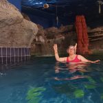 Silvia Diaconu în concediu Ungaria