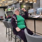 Silvia Diaconu la bar