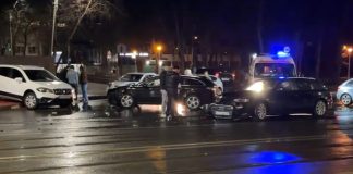 Video! Accident rutier grav în Copou! Au fost implicate 3 autoturisme -UPDATE