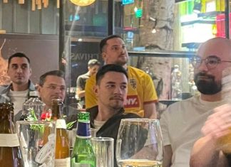 Foto paparazzi! Imagini incendiare! PNL Iași, la masa cu USR. Se rupe coaliția lui Chirica? intalnire PNL-USR la Timeout