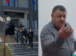 Galerie Video! Primărie luată cu asalt de zeci de polițiști. Casa primarului percheziționată, dosar de pomeni electorale perchezitii Sirețel și Gelu Șpaiuc