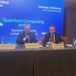 Adam Hammond, Cristian Berariu, Mihnea Costoiu semnare contract computer cuantic
