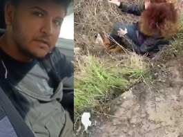 Video șocant! Un șofer Uber, interlop condamnat a răpit o profesoară de română. Femeia a sărit din mașină Adrian Schinoșanu și profesoara de română căzută din mașină