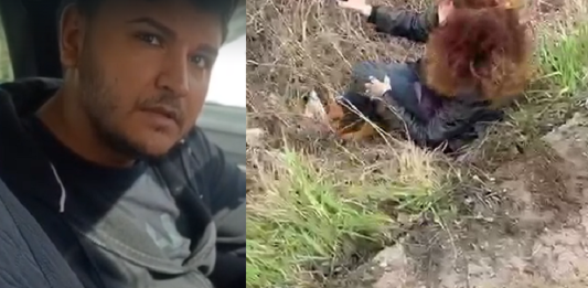 Video șocant! Un șofer Uber, interlop condamnat a răpit o profesoară de română. Femeia a sărit din mașină Adrian Schinoșanu și profesoara de română căzută din mașină