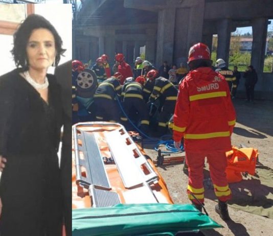 Ea este șoferița moartă în accidentul din Bucium. Femeia a plonjat în gol de pe pasarelă