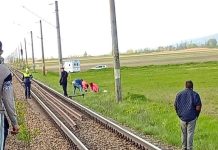 Accident feroviar grav în județul Iași. Victima are ambele picioare amputate