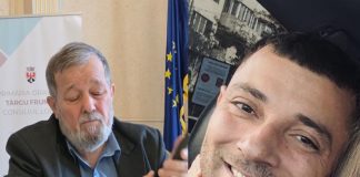 Feudă de familie la Târgu Frumos! Primarul-popă i-a dat odraslei un teren chiar în centrul orașului eculai Zugravu-primar Târgu Frumos și fiul său Iulius Zugravu-