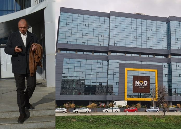 Tudor Chescu și clădirea NOC Tudor Chescu și clădirea NOC