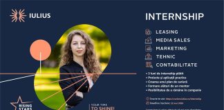 „Rising Stars at IULIUS”, internship-ul anual al companiei, a început: 25 de locuri în cinci domenii, patru orașe și oportunitatea de a te alătura unui top developer din România