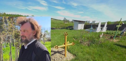 Foto/Video! Afacerea macabră din Voinești a fost posibilă cu acordul Arhiepiscopiei. Morții au fost cărați cu roaba prin sat