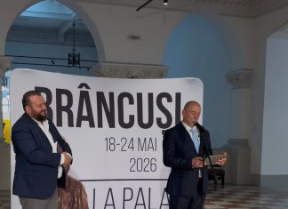 Video! Ministrul Culturii, prezent la Iași, la vernisajul expoziției „Brâncuși la Palat”. Capodopera „Cap de copil” este evaluată la 7 milioane de euro Ministrul Culturii, András István Demeter