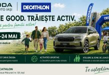 Mega Auto – Škoda Iași și Decathlon invită familiile la evenimentul „Drive Good. Trăiește Activ.”