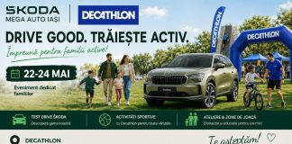 Mega Auto – Škoda Iași și Decathlon invită familiile la evenimentul „Drive Good. Trăiește Activ.”