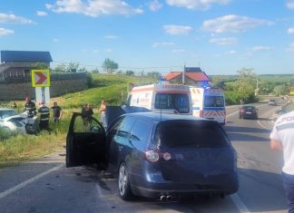 Accident grav în comuna Deleni. Trei persoane au ajuns la spital – UPDATE