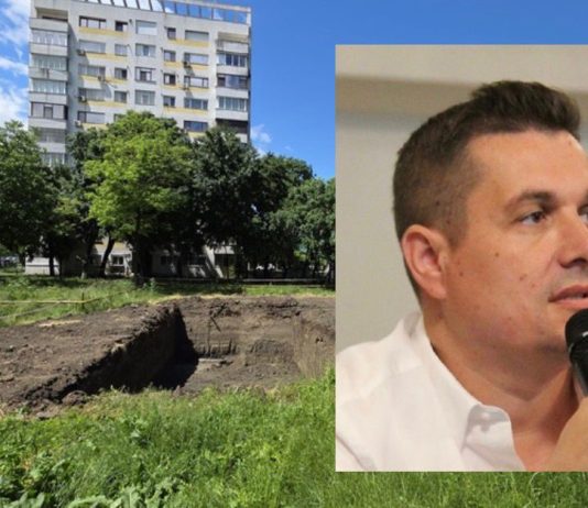 Foto/Video! Vilă între blocuri, chiar în centrul Iașului, pentru un milionar. Vecinii sunt revoltați: „Ne-au promis că se amenajează un parc”
