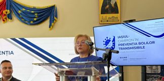 Video! Premieră medicală la Iași: pacienții vor fi testați pentru bolile cu risc de transmitere în timpul manevrelor medicale sângerânde. Prof. dr. Carmen Dorobăț: „Subliniem importanța testării și a diagnosticului precoce”