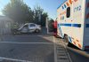 Accident rutier între o ambulanță și un autoturism. Au fost implicate 7 persoane