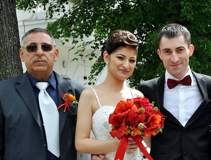 Gheorghe Voion fiica si ginerele Bogdan Teșoi