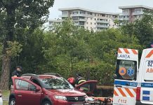 Accident rutier cu 4 victime în Tudor Vladimirescu