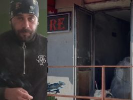 Andrei Aslam și salonul Nail incendiat