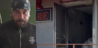 Andrei Aslam și salonul Nail incendiat