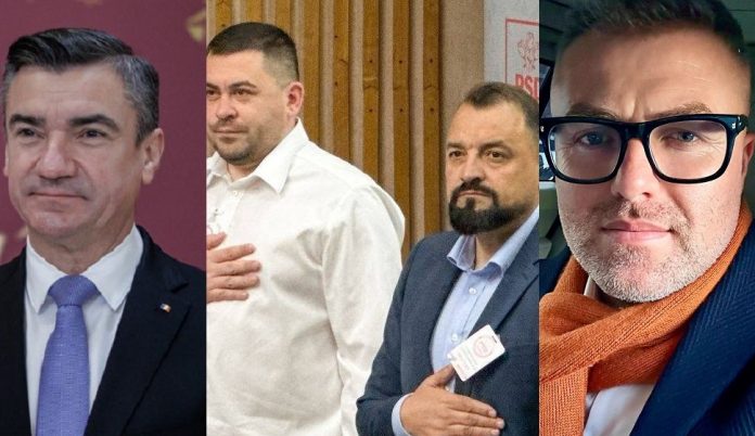 Mihai Chirica, Bogdan Crucianu, Florin Boca și Marius Pătrașcu Mihai Chirica, Bogdan Crucianu, Florin Boca și Marius Pătrașcu